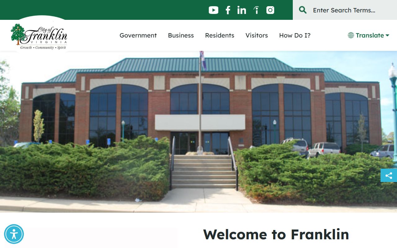 Franklin Residents Directory - City of Franklin government homepage