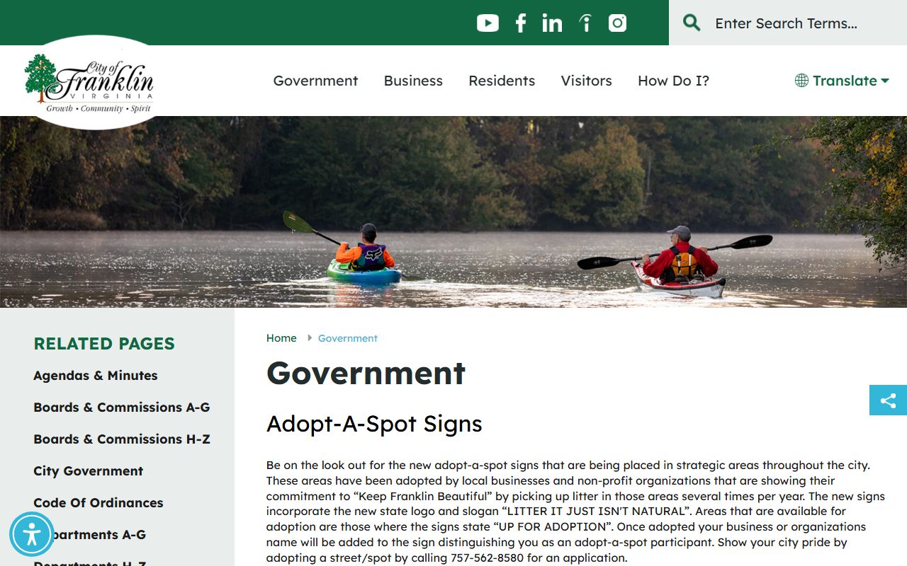 Franklin Residents Directory - Franklin city services and FOIA