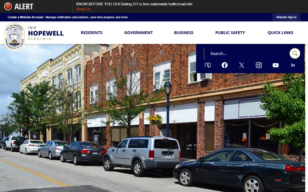 Hopewell Residents Directory - City of Hopewell government homepage
