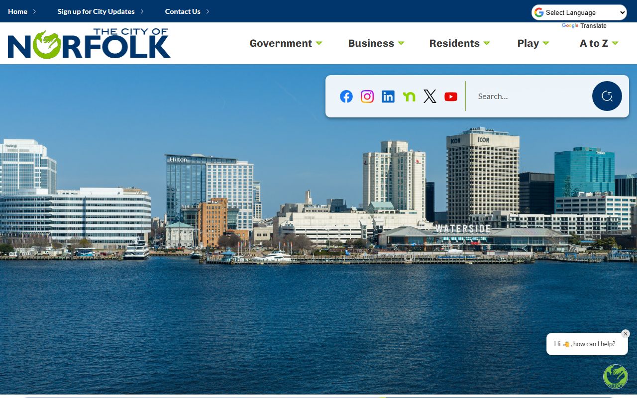 Norfolk Residents Directory - City of Norfolk government homepage