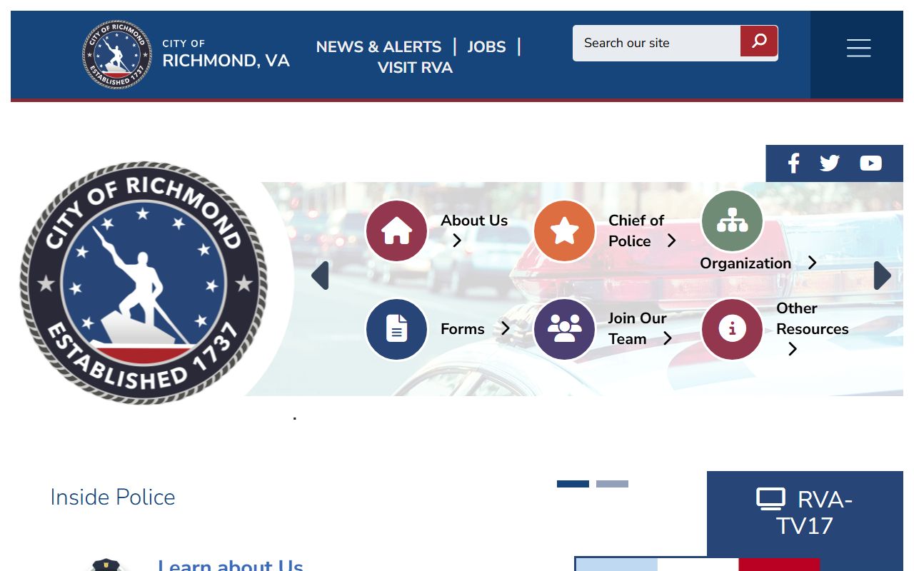 Richmond Residents Directory - Richmond Police Department