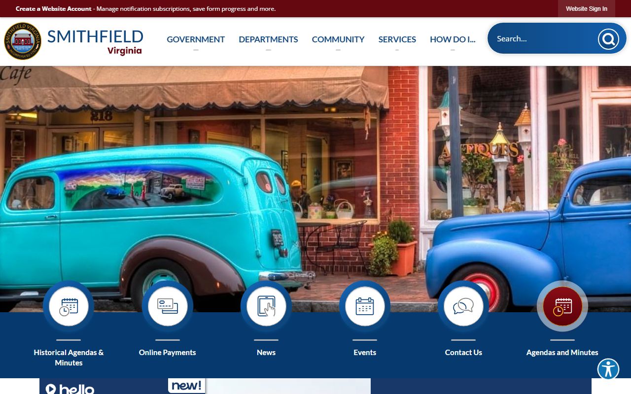 Smithfield Residents Directory - Town of Smithfield homepage