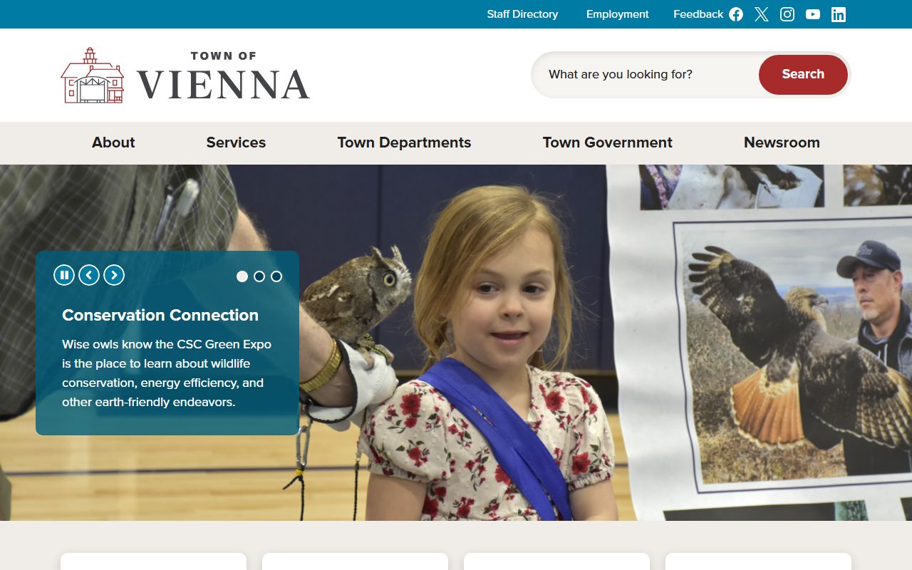 Vienna Residents Directory - Vienna Town Government website