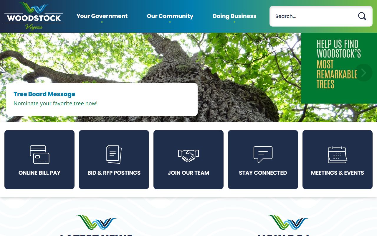 Woodstock Residents Directory - Town of Woodstock homepage