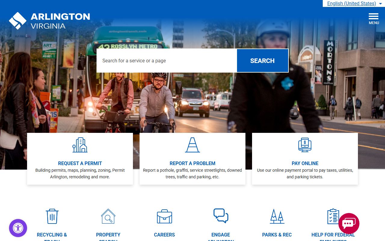 Arlington County Residents Directory - county government home page