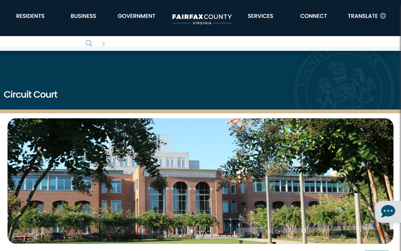 Fairfax County Residents Directory - Circuit Court records