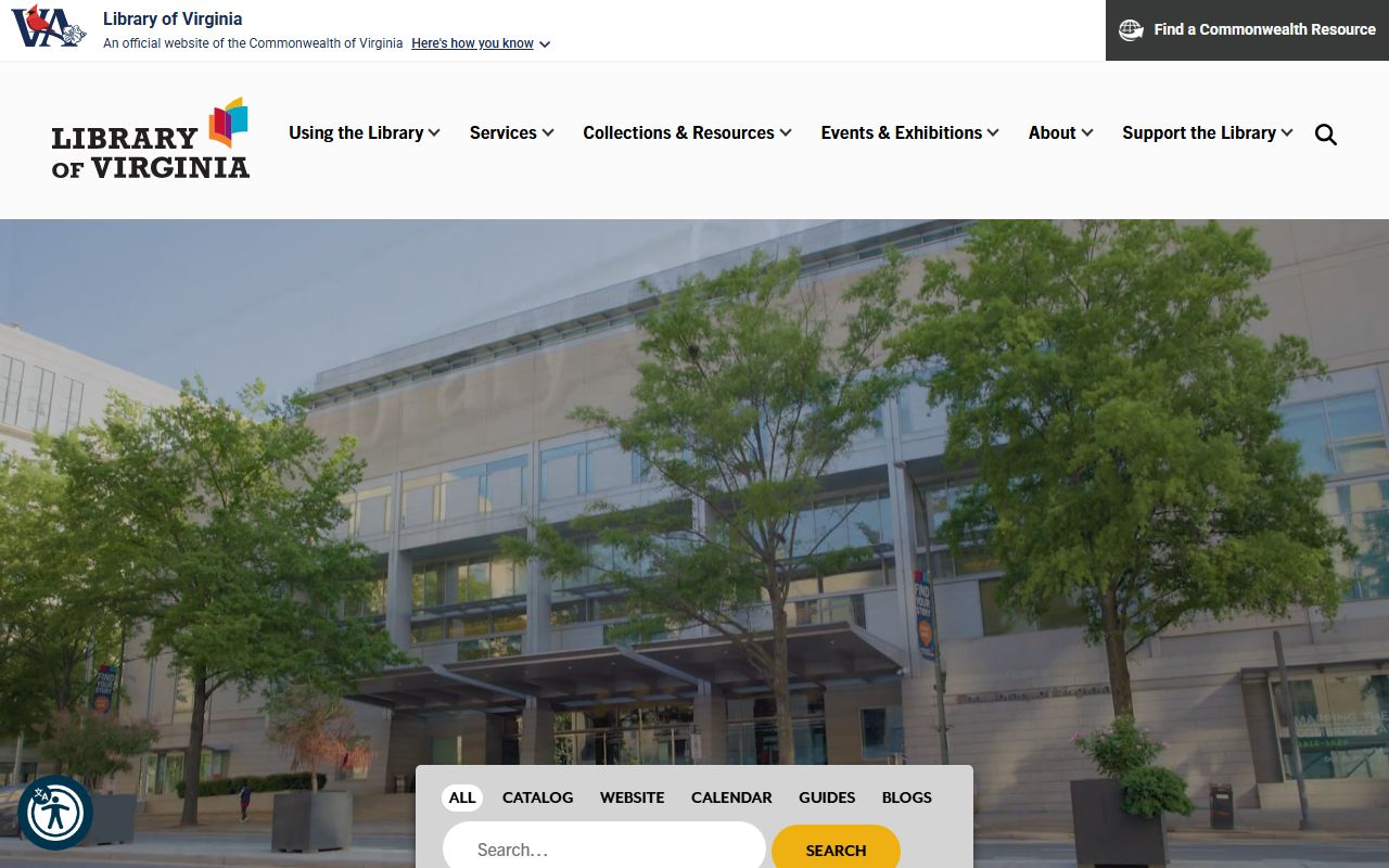 Virginia Residents Directory - Library of Virginia