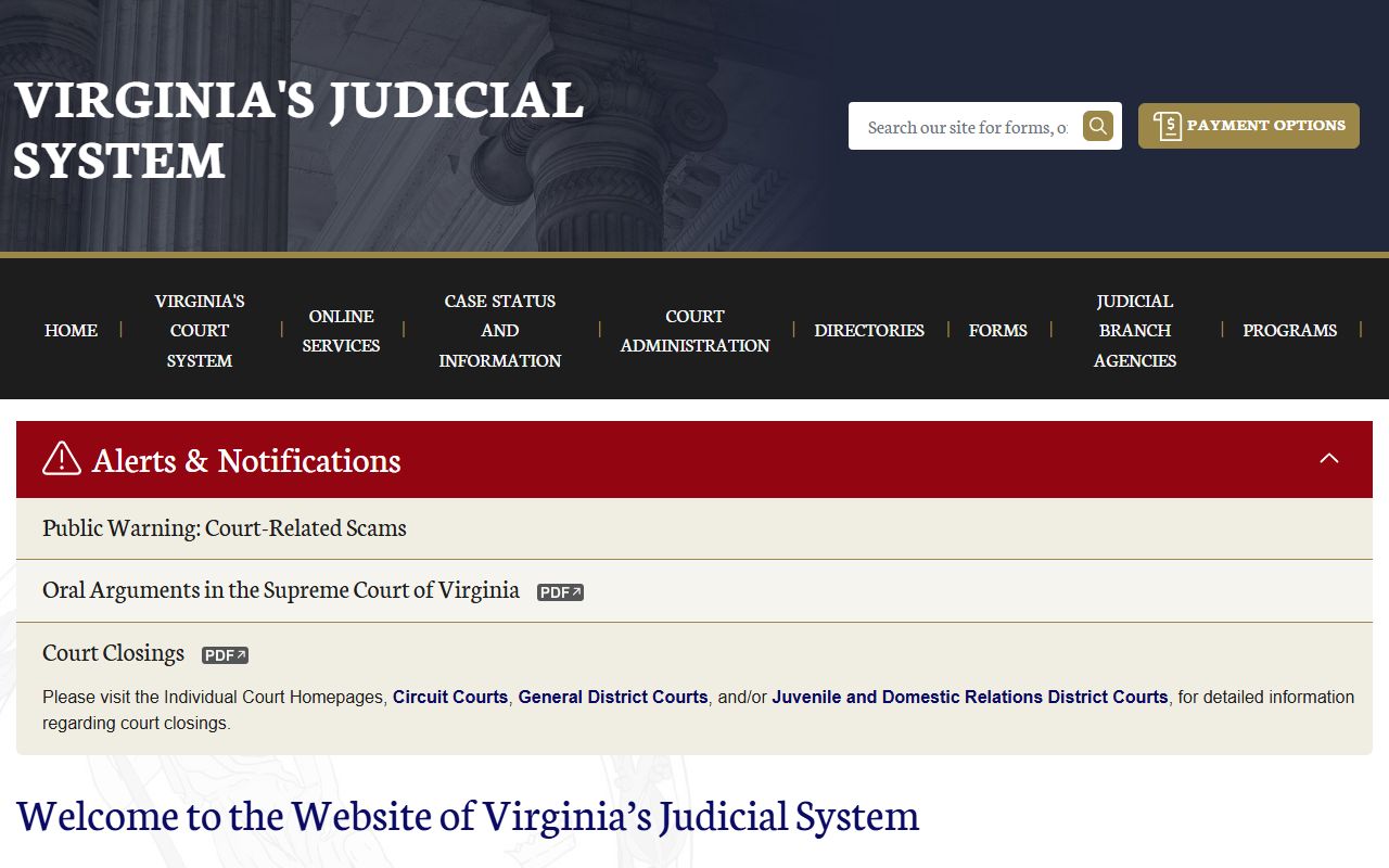 Virginia Beach Residents Directory - Virginia judicial system